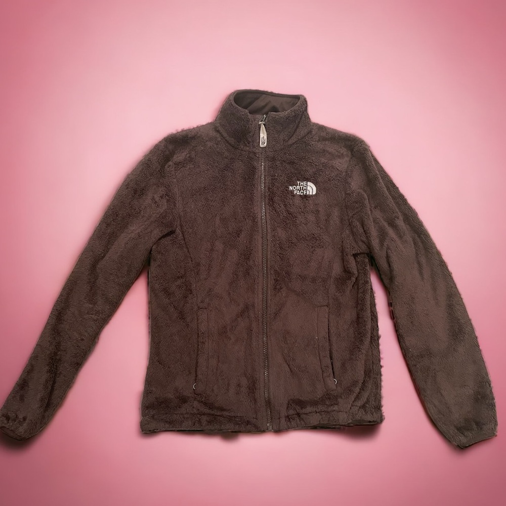 The North Face Brown Zip Up Jacket